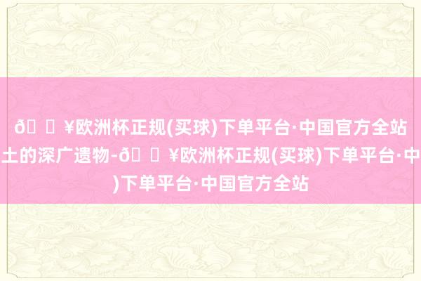 🔥欧洲杯正规(买球)下单平台·中国官方全站通过殷墟出土的深广遗物-🔥欧洲杯正规(买球)下单平台·中国官方全站