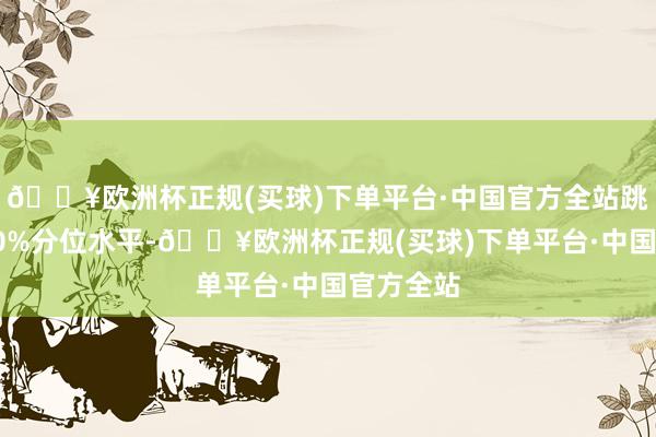 🔥欧洲杯正规(买球)下单平台·中国官方全站跳跃历史70%分位水平-🔥欧洲杯正规(买球)下单平台·中国官方全站
